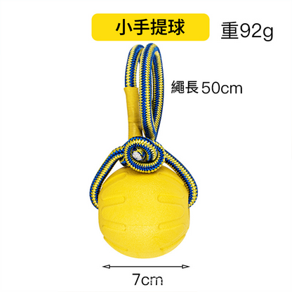 BIIITE 浮水耐咬玩具 寵物 玩具球 狗狗 浮水 訓犬 耐咬 磨牙 寵物球 穿繩球