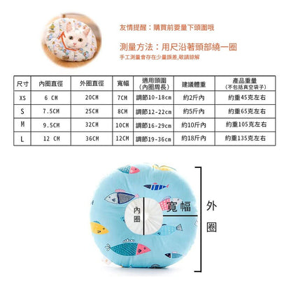 XUC 防水軟式頭套 防水伊新莎白頭套 防舔圈 寵物頭套 貓頭套 狗頭套 防舔頭套 寵物防水頭套