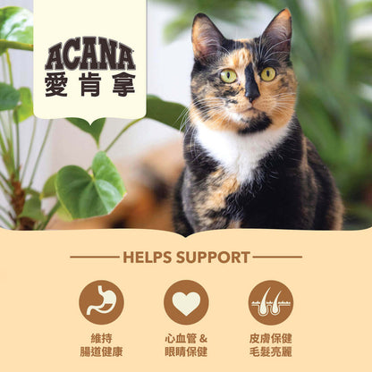 愛肯拿ACANA 無榖貓糧 全品項 1.8kg 4.5kg 貓飼料 低GI 貓糧 毛掌櫃寵物