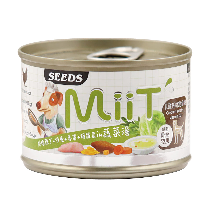 MiiT 有機愛犬機能湯罐 大狗罐 惜時 聖萊西 SEEDS 寵物罐頭 狗罐頭 狗狗罐頭 狗機能罐頭