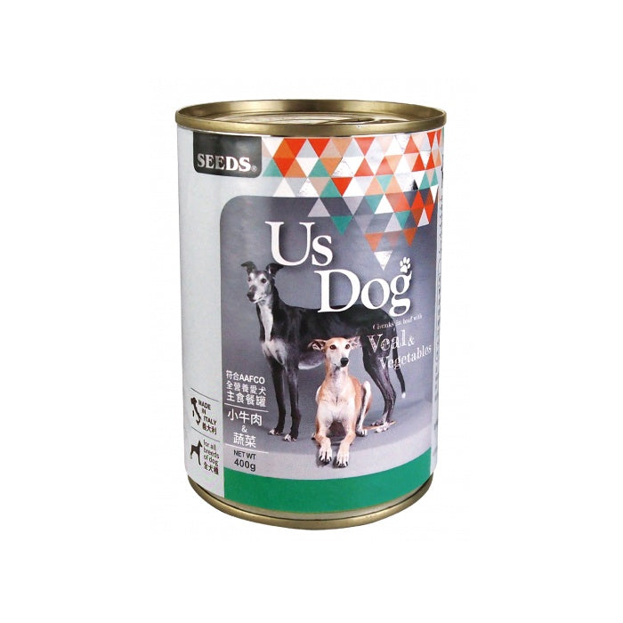 SEEDS 惜時 UsDog 愛犬主食餐罐 400g