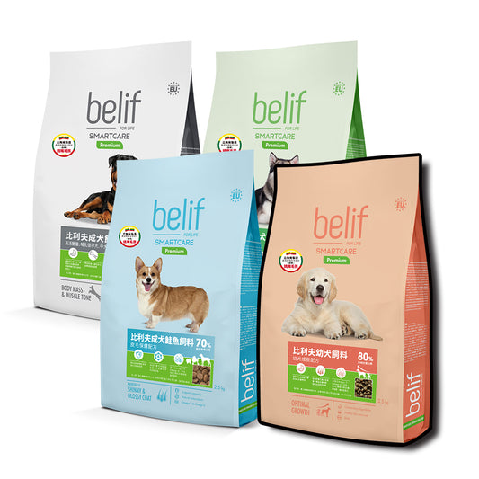 比利夫 狗飼料 皮毛保健 腸胃敏感 成犬 幼犬