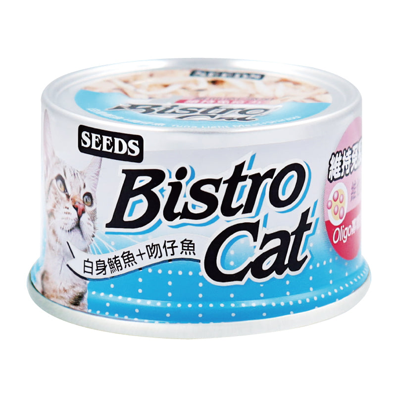 SEEDS 惜時 Bistro Cat 特級銀貓健康罐 銀罐 副食罐