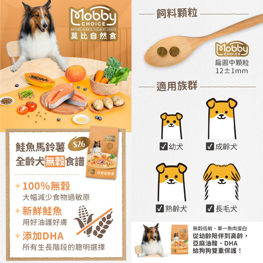 莫比 莫比狗 狗飼料 狗狗飼料 狗無穀飼料 莫比狗飼料 狗糧