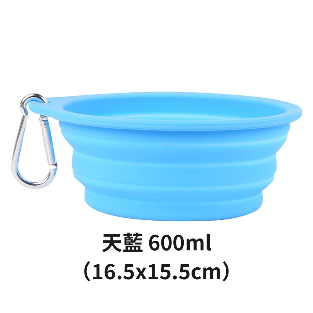 寵物外出矽膠碗 外出摺疊碗 摺疊碗 寵物碗 貓碗 狗碗 可折疊矽膠碗 外出碗 便攜式碗 飼料碗
