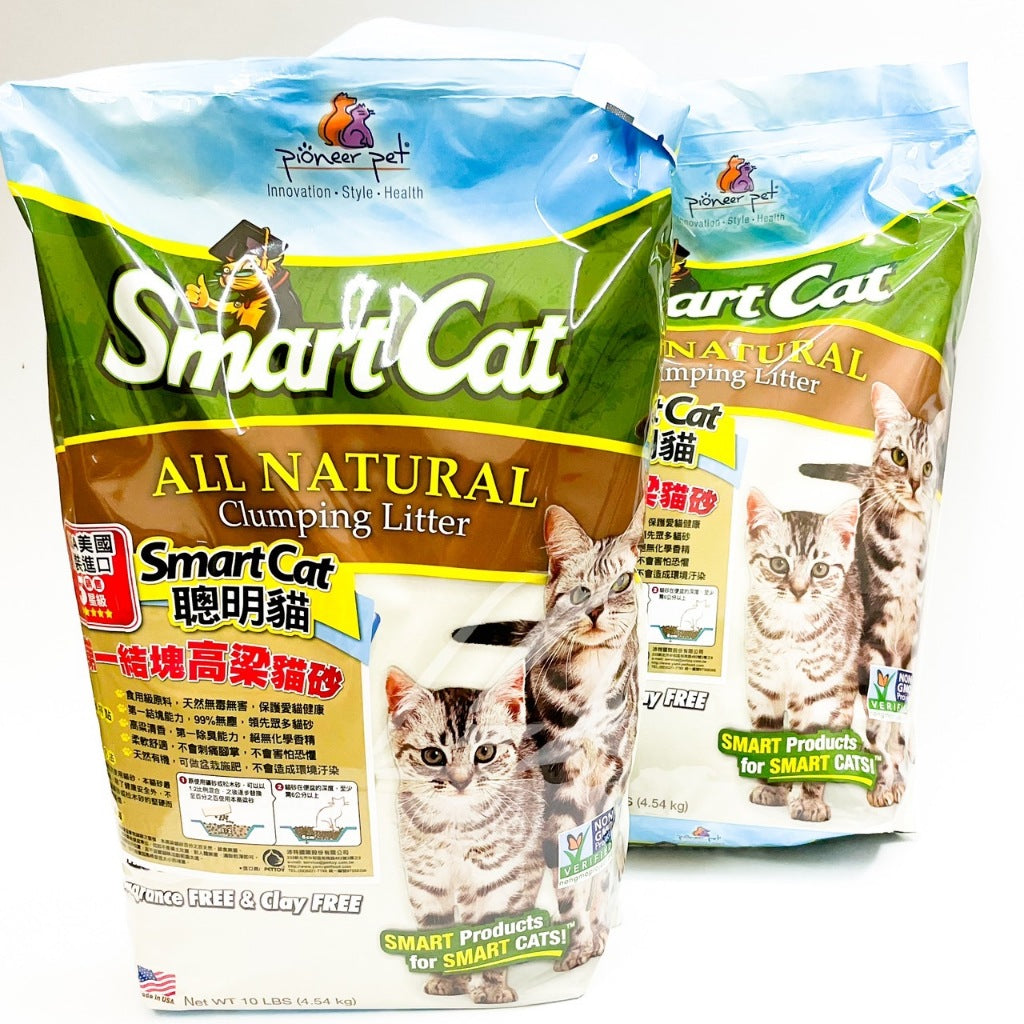 SmartCat 聰明貓 高粱砂 環保砂 可沖馬桶砂子