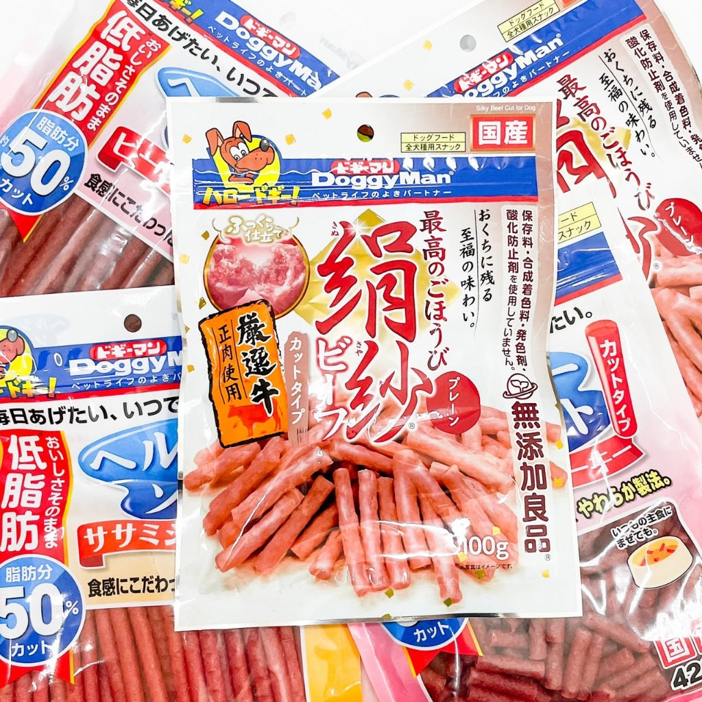 犬用絹紗牛肉條100g(三種規格)